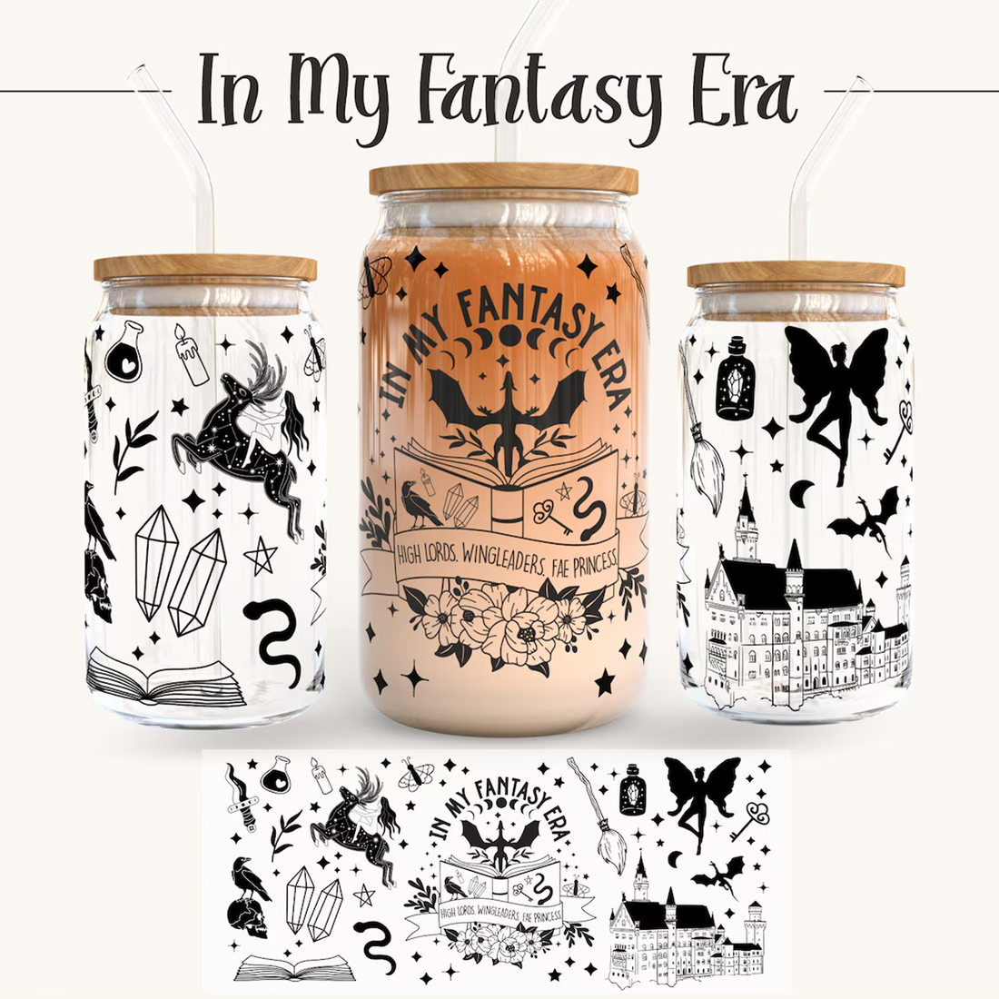 In My Fantasy Era Wrap UV DTF Sticker