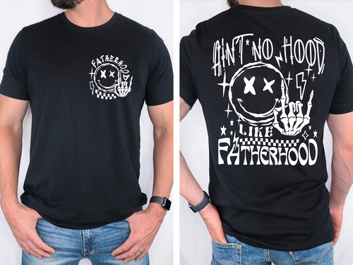 Land Of The Free DTF Transfer ready-to-press DTF transfer shown on apparel