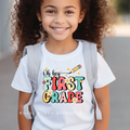 Second Grade Youth DTF Transfer ready-to-press DTF transfer shown on apparel