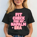 Toddler Youth Kpop Ramen DTF Transfer ready-to-press DTF transfer shown on apparel