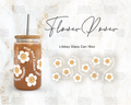 Autocollant UV DTF Flower Power Wrap