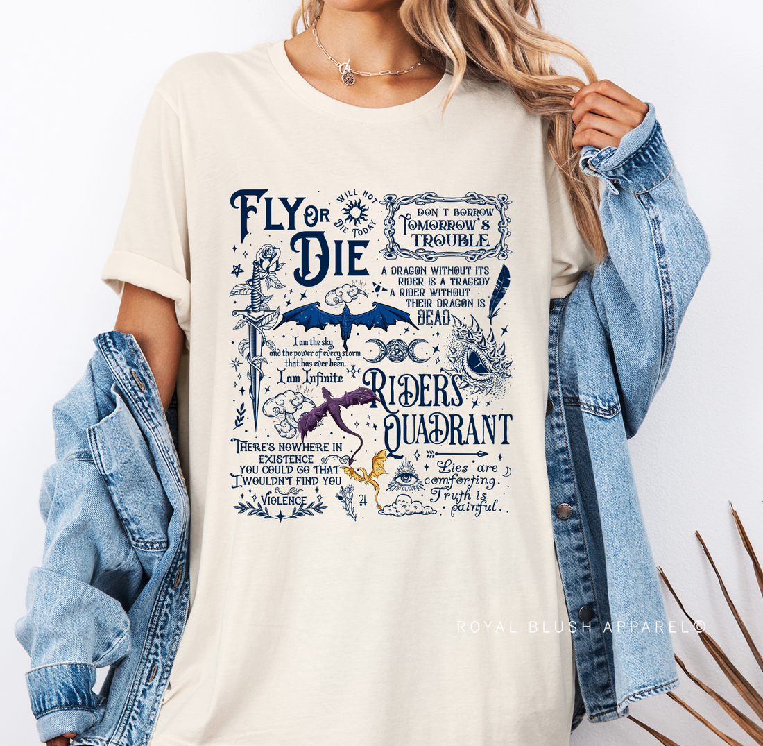 Fly Or Die Full Colour Transfer