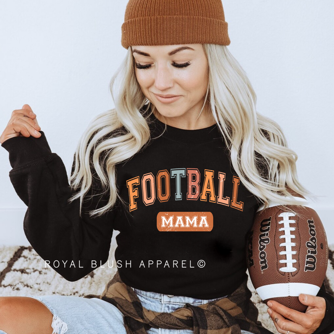 Varsity Football Mama Full Color Transfer