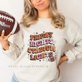 It's Game Day Y'All DTF Transfer ready-to-press DTF transfer shown on apparel