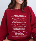 Christmas Song Friends Tv Show DTF Transfer