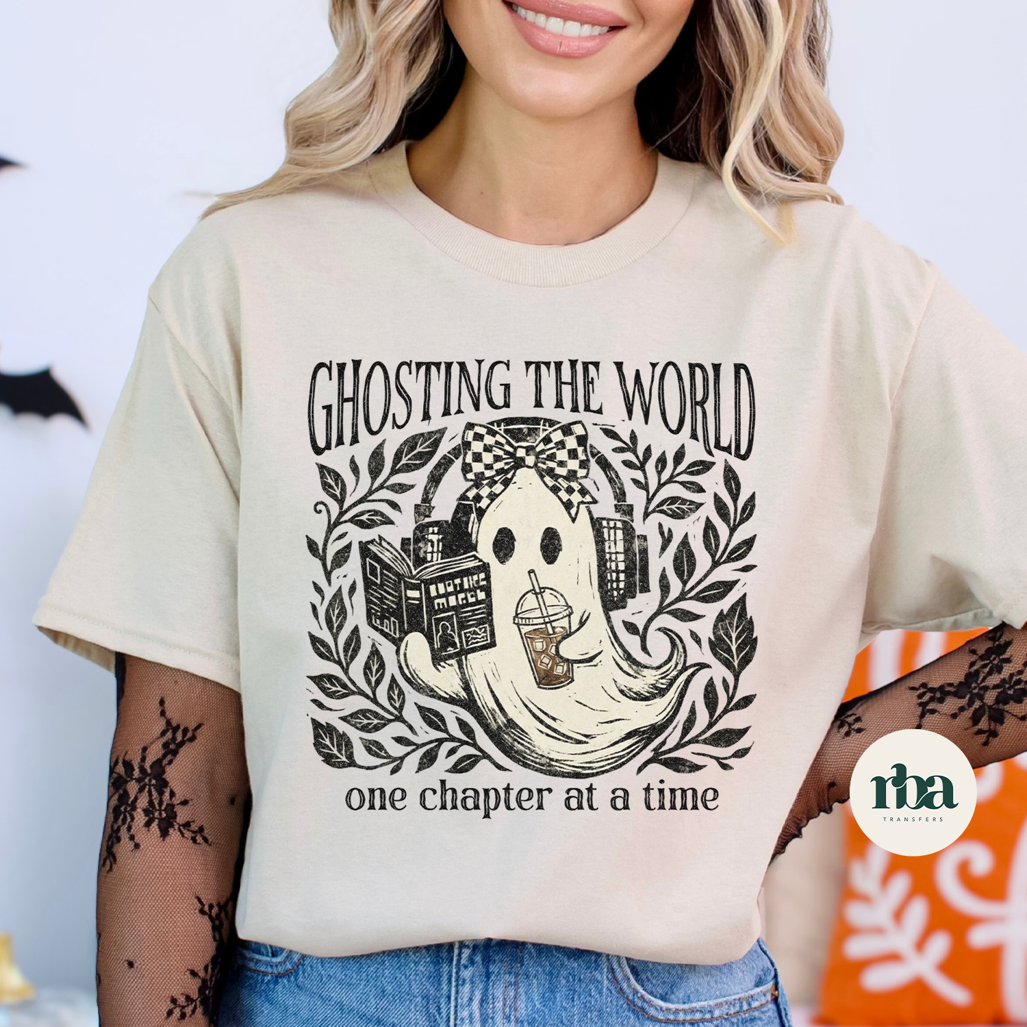 Ghosting The World DTF Transfer