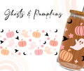 Ghosts & Pumpkins Wrap UV DTF Sticker