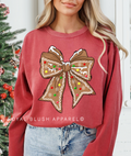 Gingerbread Bow DTF Transfer