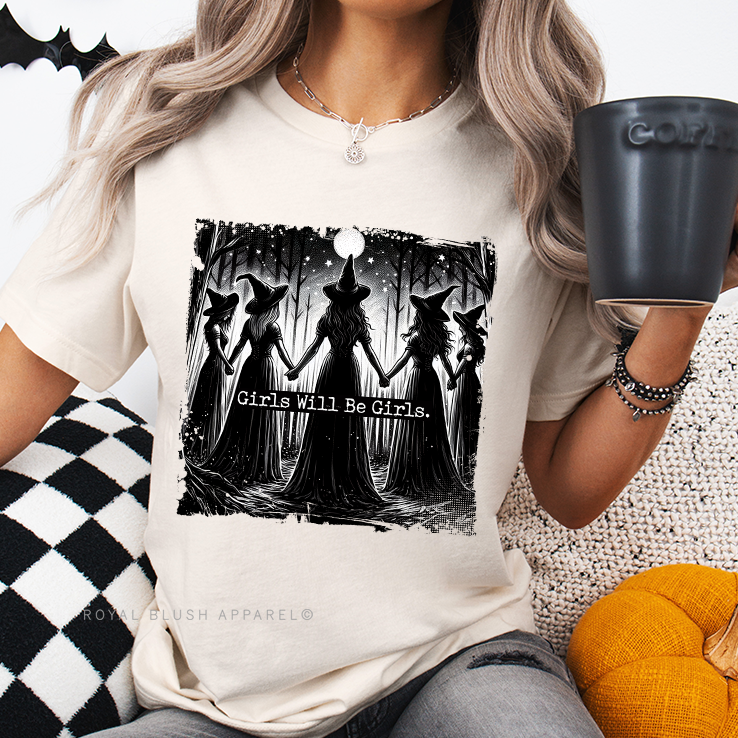 Girls Will Be Girls Full Color Transfer