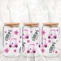 Girly Golf Wrap UV DTF Sticker