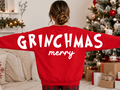 Grinchmas Merry Trendy Back DTF Transfer - Total of 4 transfers