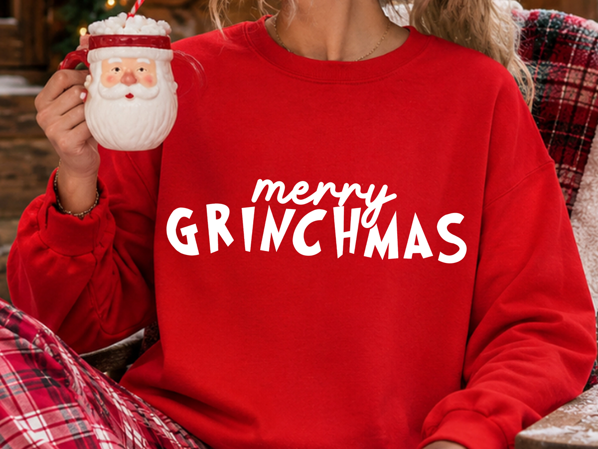 Grinchmas Merry Trendy Back DTF Transfer - Total of 4 transfers