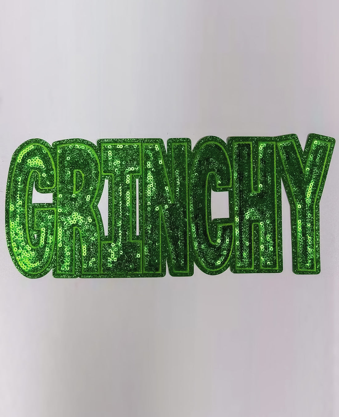 PRE-ORDER GRINCHY Sequin Patch