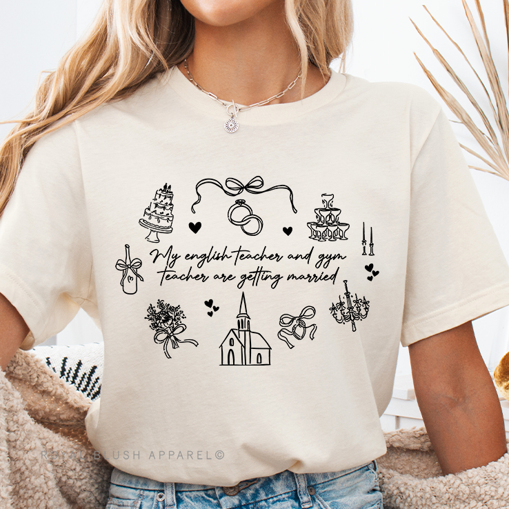 English Teacher &amp; Gym Teacher are getting married Full Color Transfer