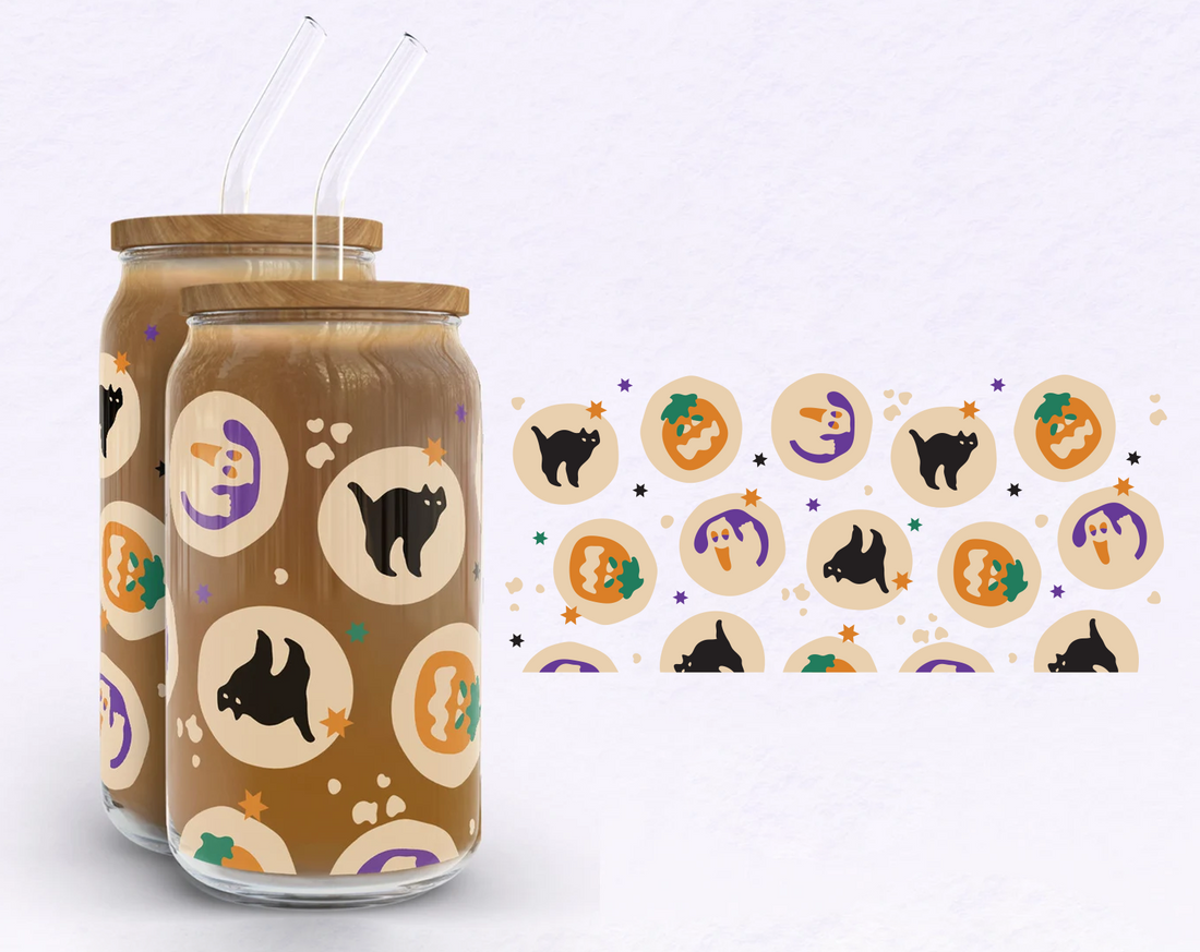 Halloween Pillsbury Cookies Wrap UV DTF Sticker