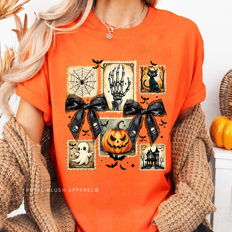 Halloween Stamps Full Color Transfer