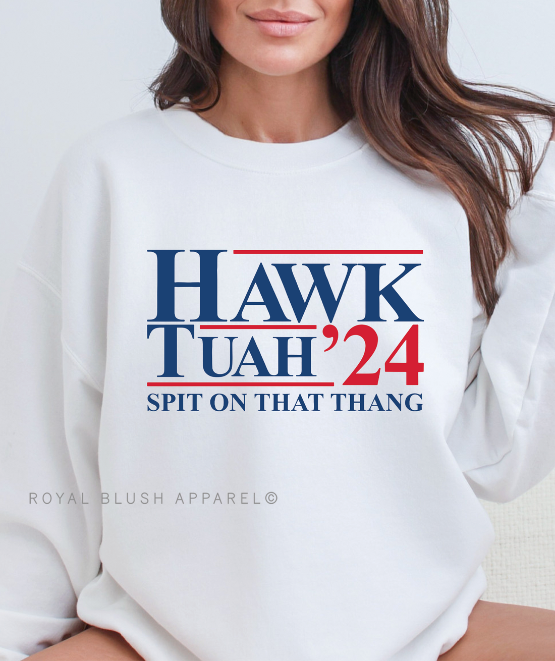 HAWK TUAH 2024, Spit on that thang Full Color Transfer
