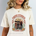 Jonas Brothers Collage DTF Transfer ready-to-press DTF transfer shown on apparel