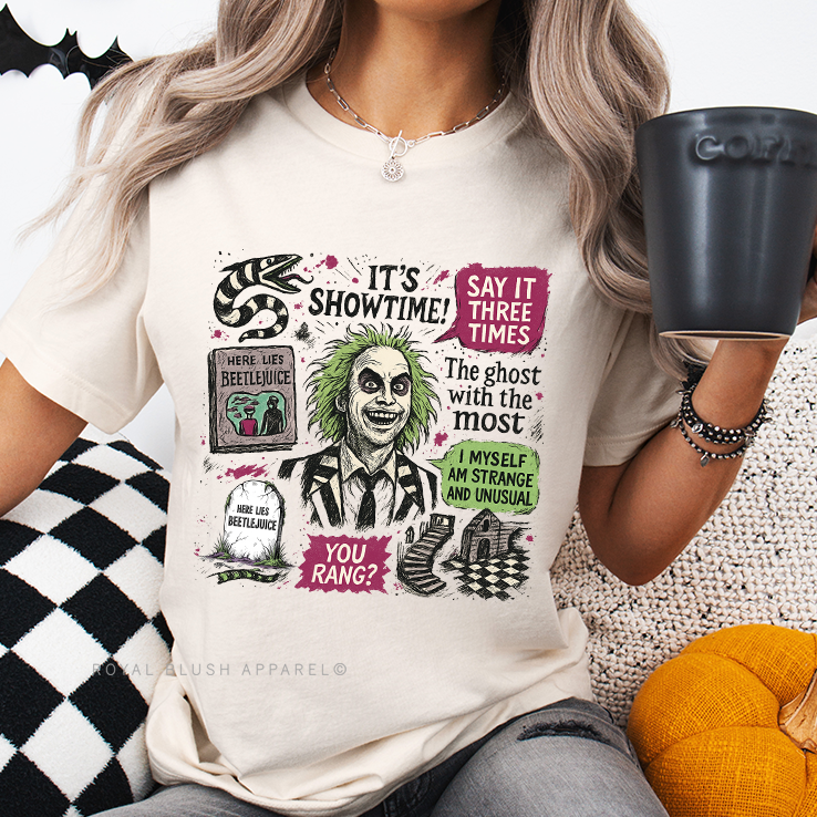Here Lies Beetlejuice Full Color Transfer