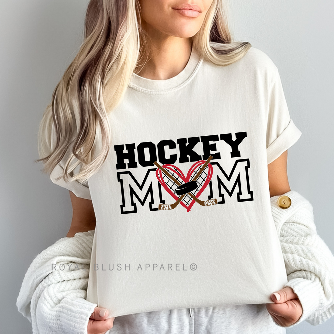 Hockey Mom Full Colour Transfer