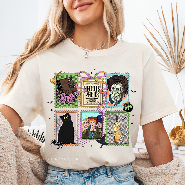Hocus Pocus Stamps Full Color Transfer