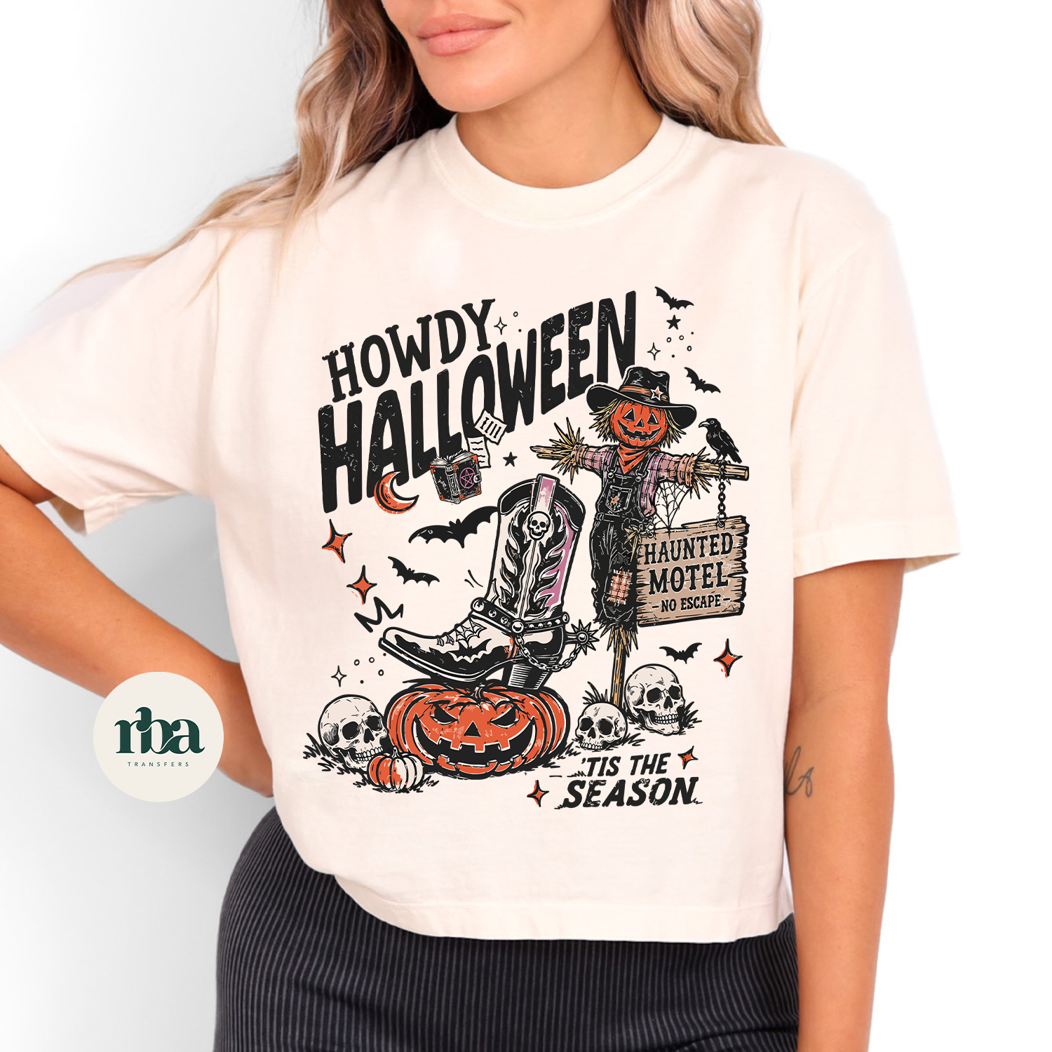 Howdy Halloween DTF Transfer