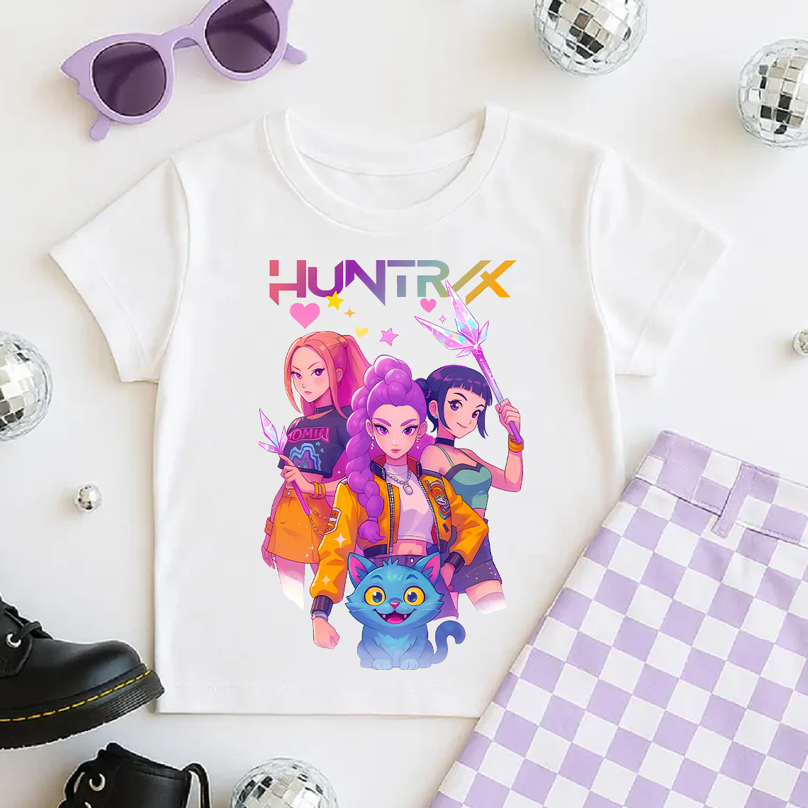 Toddler Youth Kpop Huntrix Love Full Color Transfer