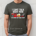 Life Is Full Of Important Choices DTF Transfer ready-to-press DTF transfer shown on apparel