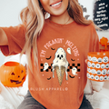 Spooky Summer DTF Transfer ready-to-press DTF transfer shown on apparel