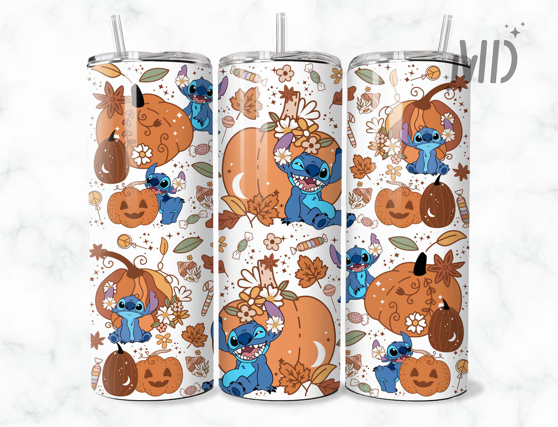 Stitch Autumn 20oz 3D Inflated Sublimation Wrap