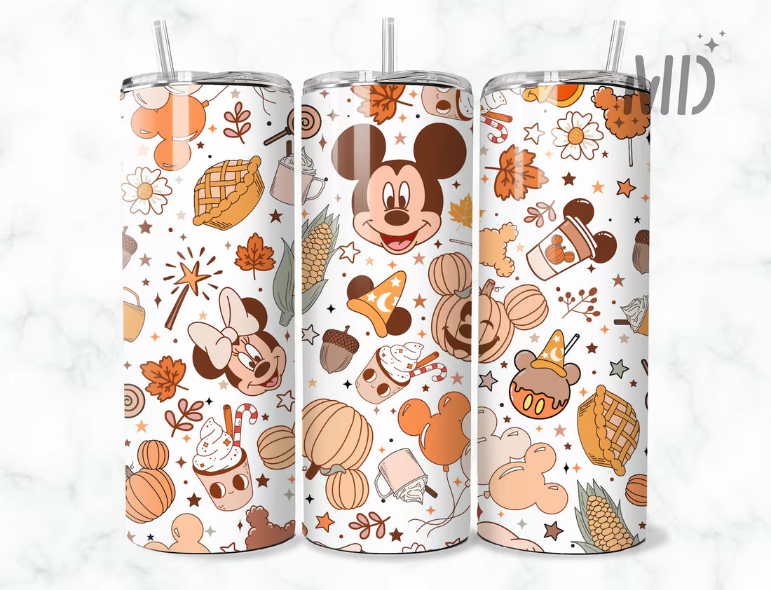 Magical Autumn 20oz 3D Inflated Sublimation Wrap