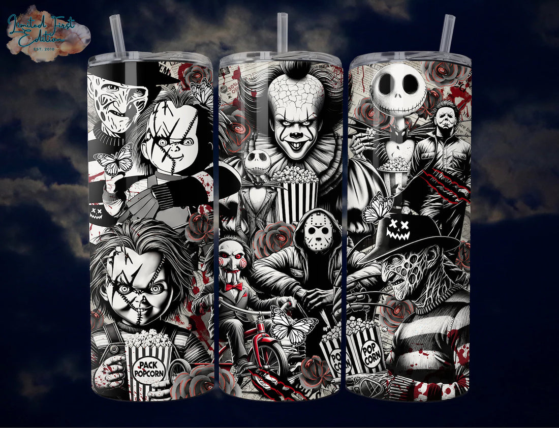 Horror Boys 20oz 3D Inflated Sublimation Wrap