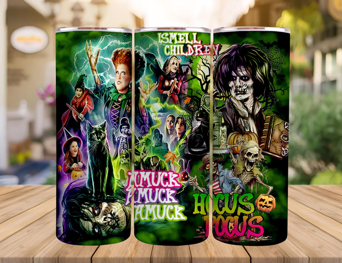 Amuck Hocus Pocus 20oz 3D Inflated Sublimation Wrap