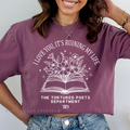 In My Tortured Poet Era DTF Transfer ready-to-press DTF transfer shown on apparel