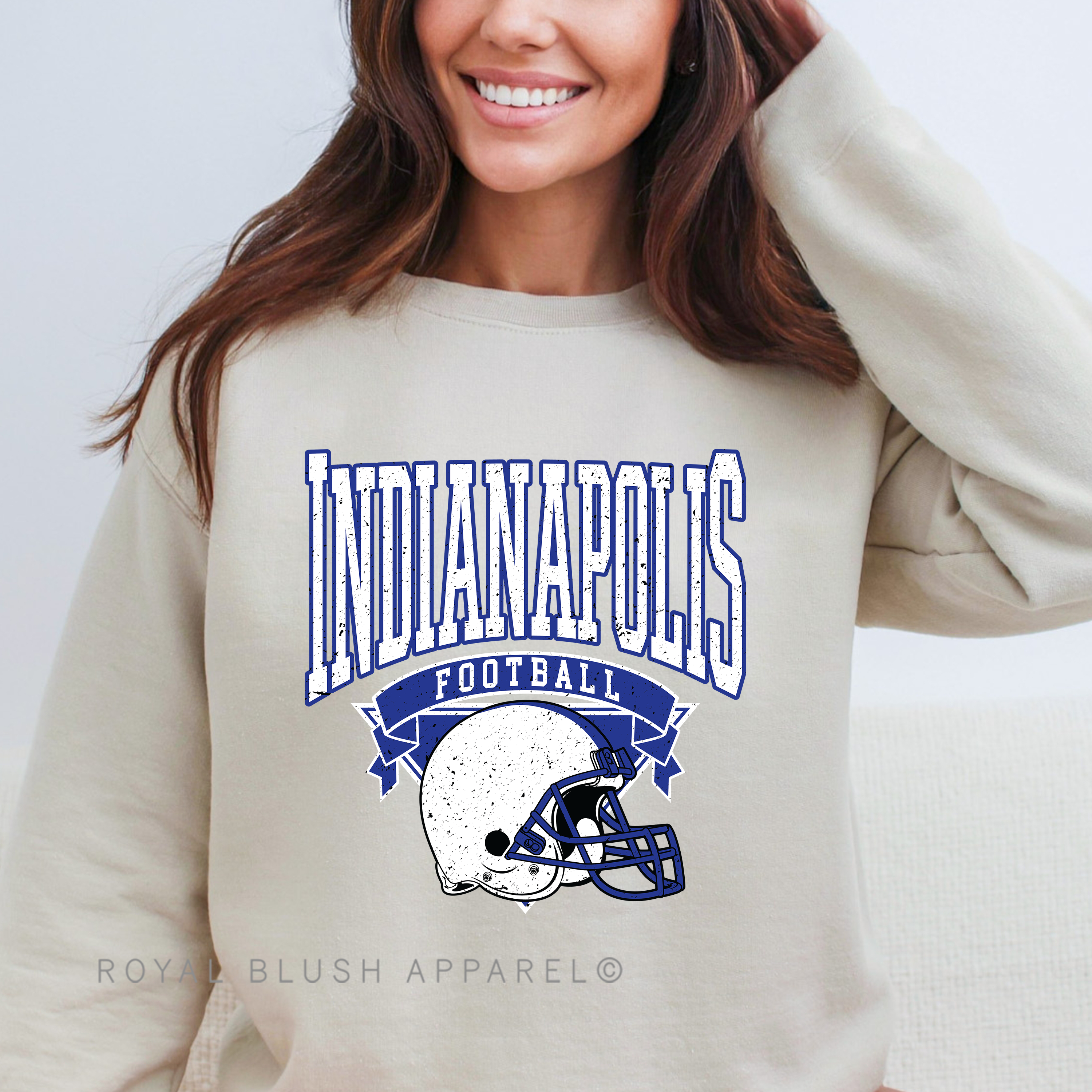 Indianapolis Football Full Color Transfer