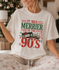 It Was Merrier In The 90s DTF Transfer