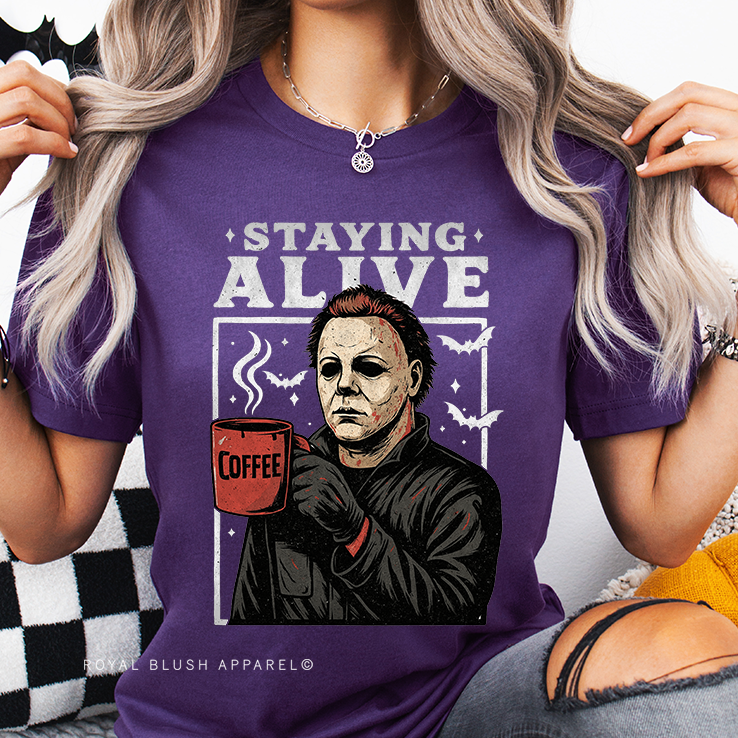 Jason Staying Alive Full Color Transfer