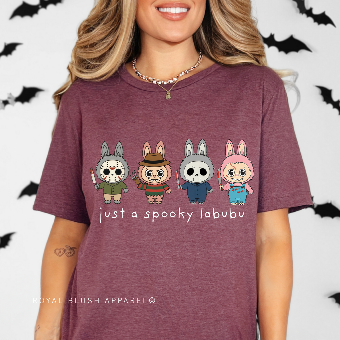 Just A Spooky Labubu Full Color Transfer