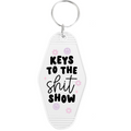 Keys To The Shit Show UV Sticker