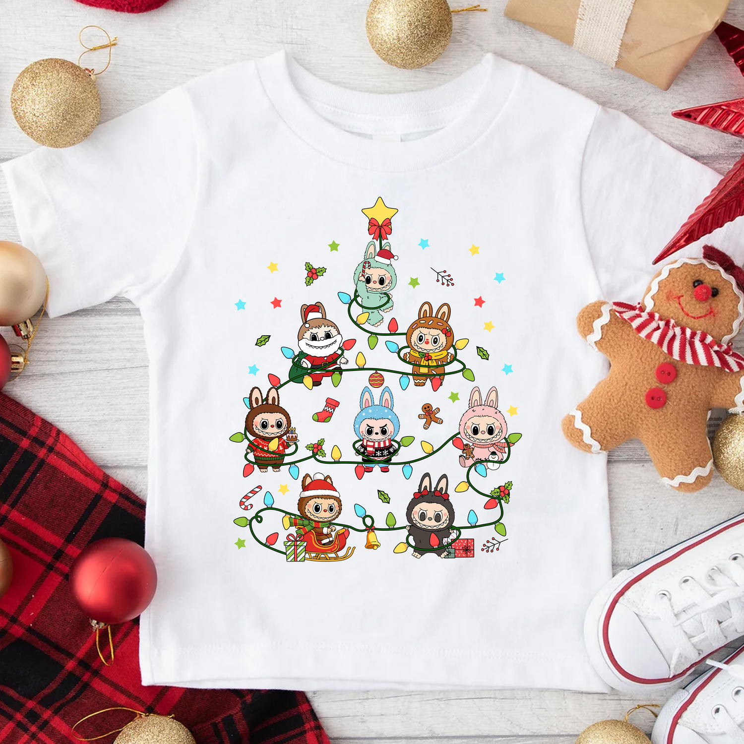 Youth Labubu Tree Full Colour Transfer