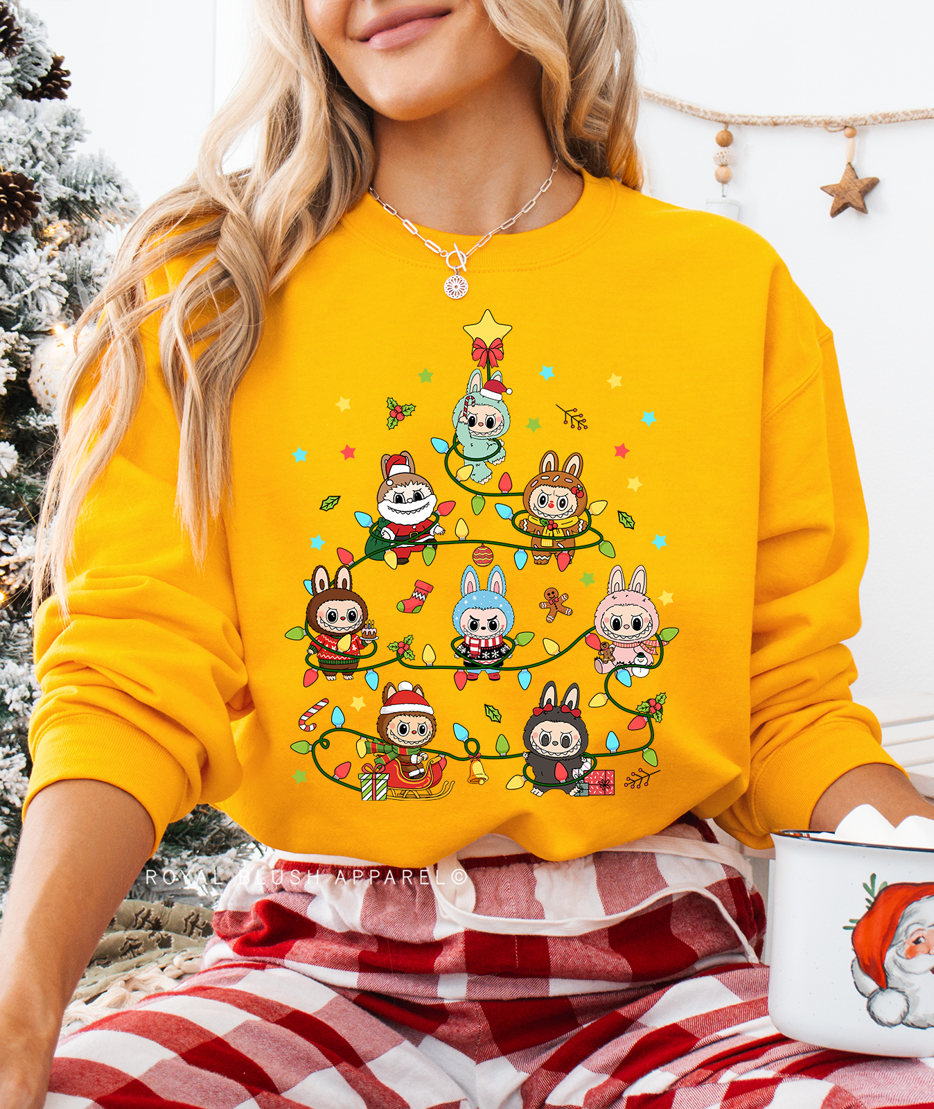 Labubu Tree Full Colour Transfer