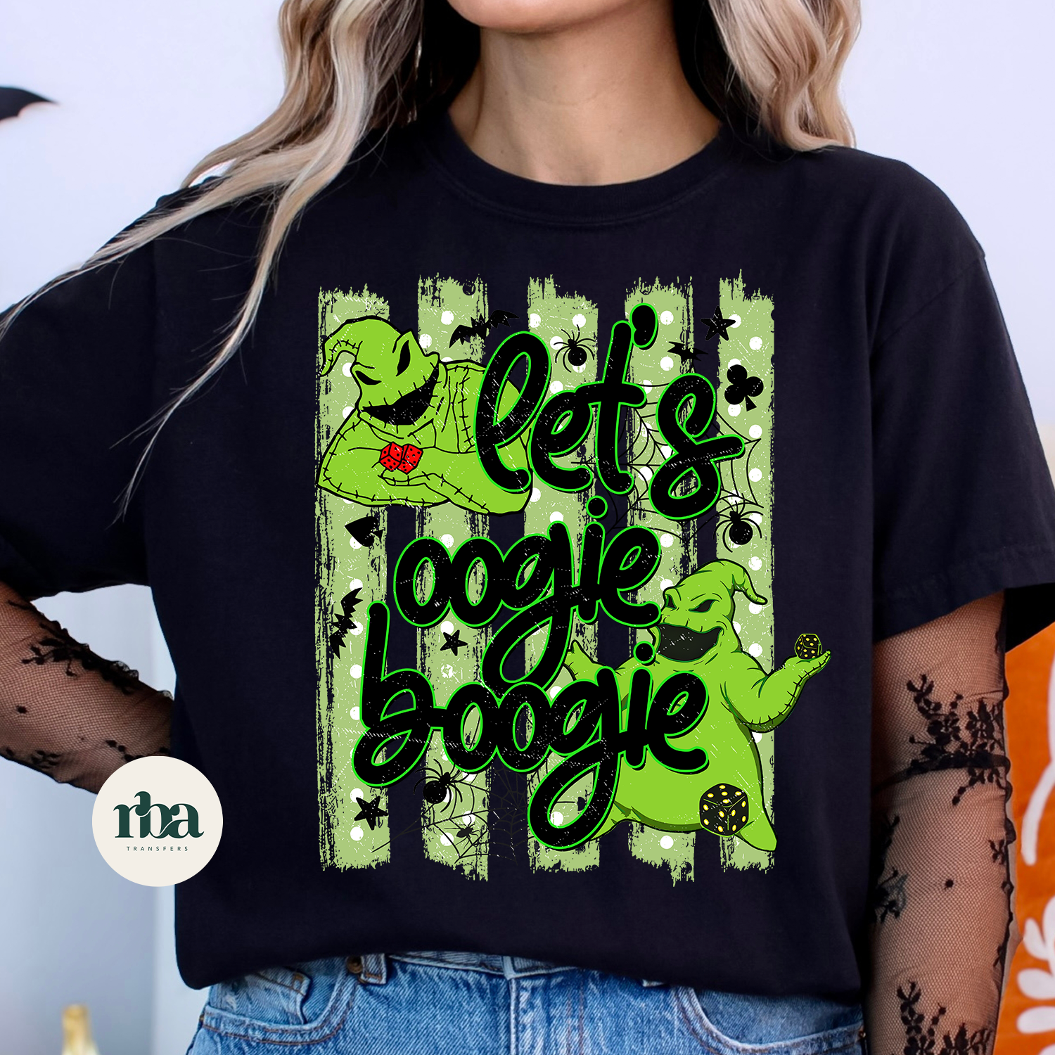 Lets Oogie Boogie DTF Transfer