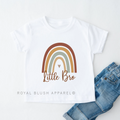 Big Bro Rainbow Youth DTF Transfer ready-to-press DTF transfer shown on apparel