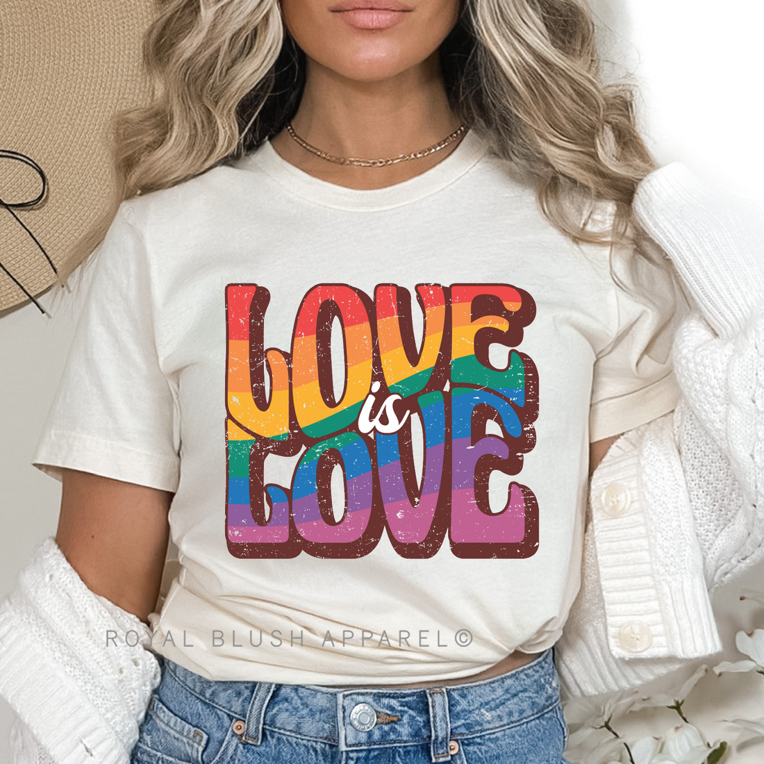 Love Is Love Full Color Transfer