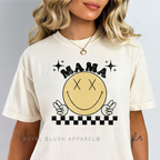 Mama Checkered DTF Transfer ready-to-press DTF transfer shown on apparel