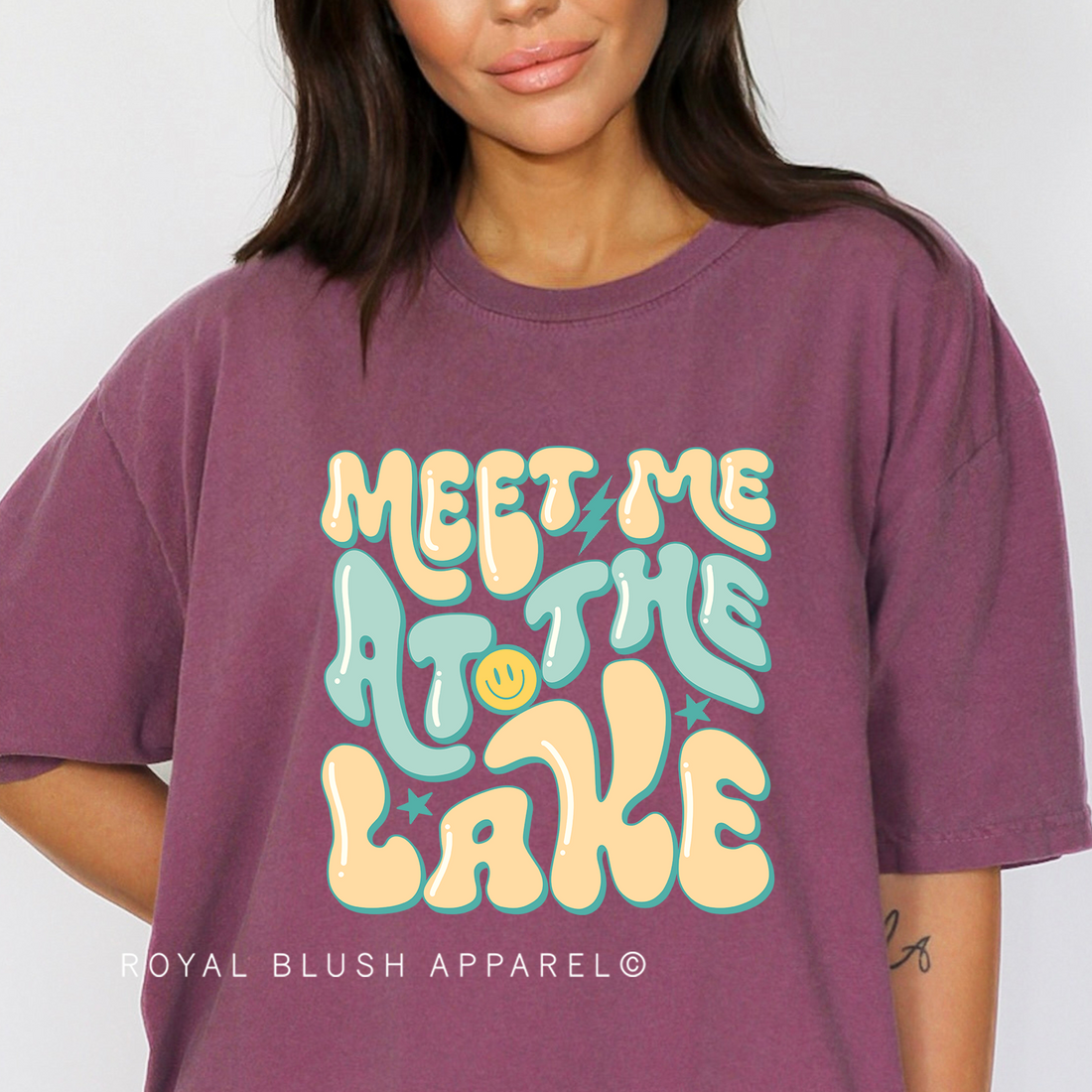 Meet Me At The Lake Full Color Transfer
