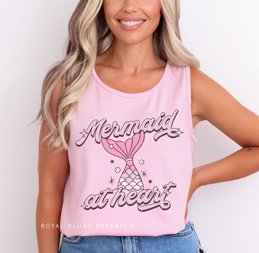 Mermaid At Heart Full Color Transfer