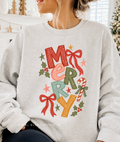 Merry Bows DTF Transfer