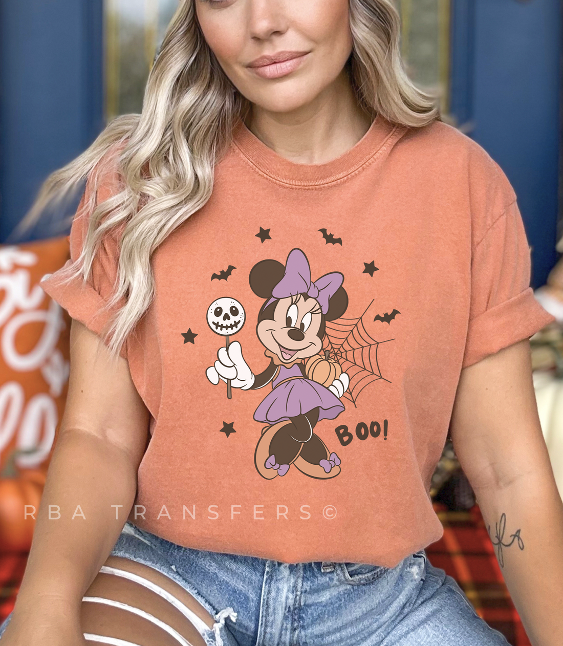 Minnie Boo Full Color Transfer