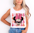 Pink Castle DTF Transfer ready-to-press DTF transfer shown on apparel